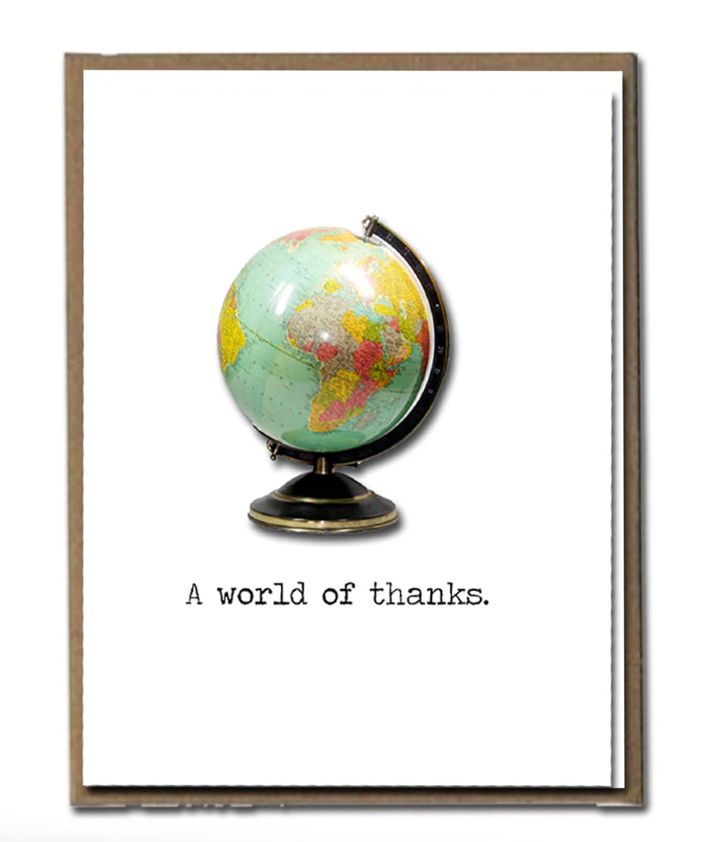 A World of Thanks Greeting Card – Princeton University Art Museum Store
