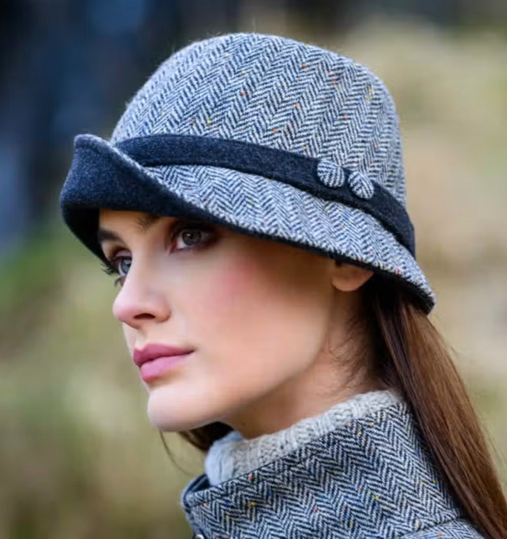 Herringbone Tweed Brim Hat – Princeton University Art Museum Store