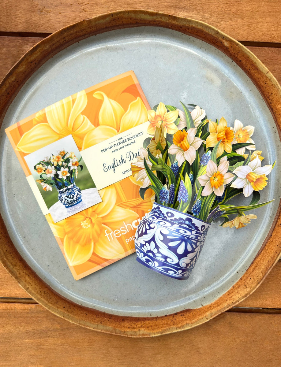 Mini English Daffodils Pop-Up Card – Princeton University Art Museum Store